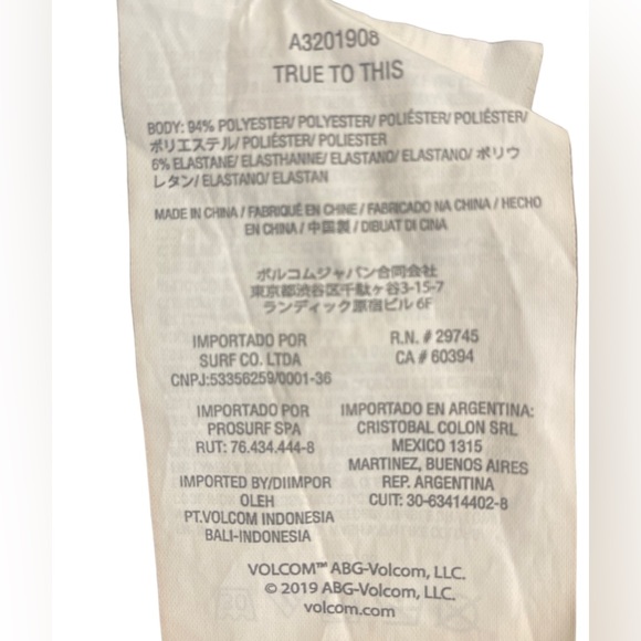 Volcom True To This Shorts - Picture 2 of 5